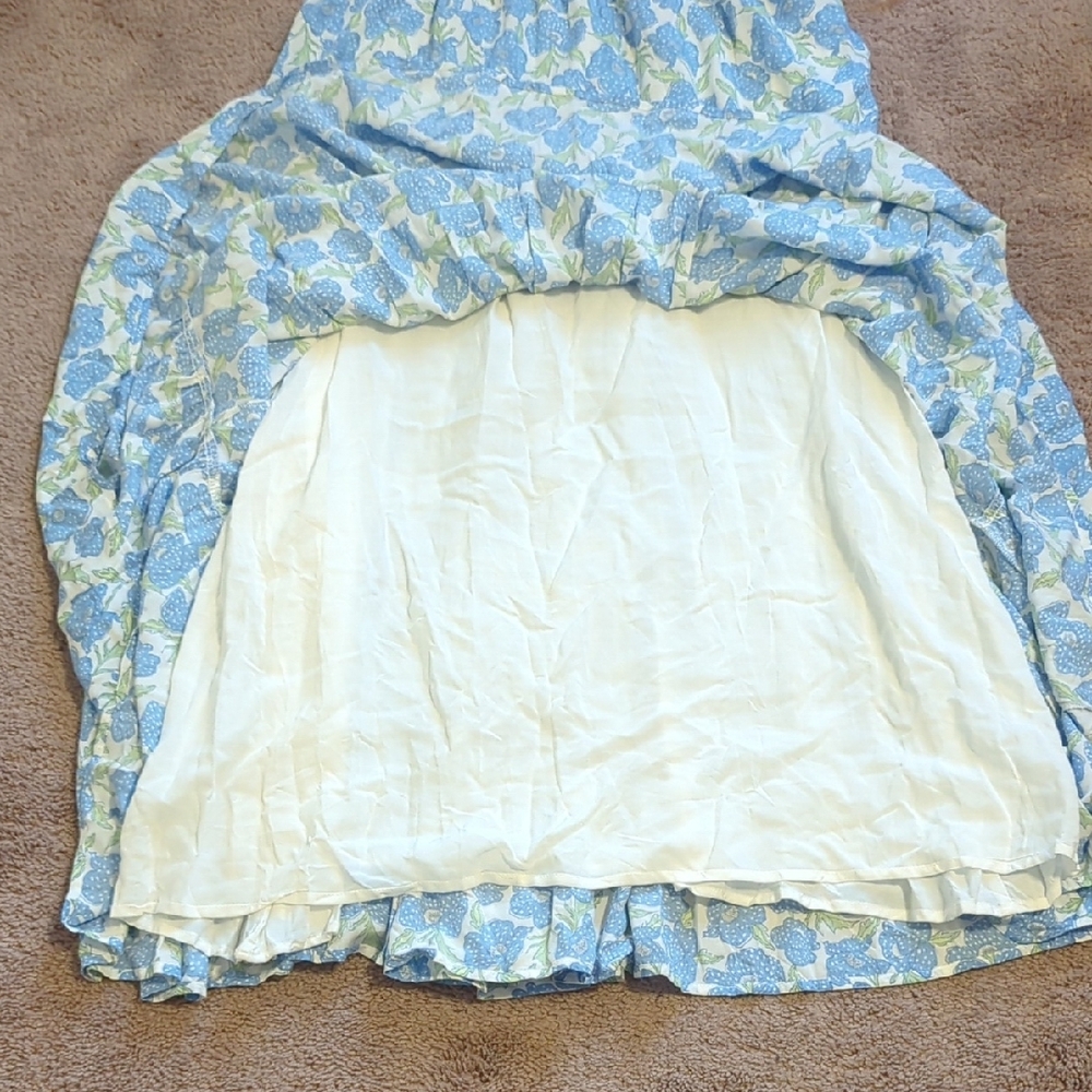 Haute Hippie Boho Floral Tiered Midi Dress - Picture 4 of 7